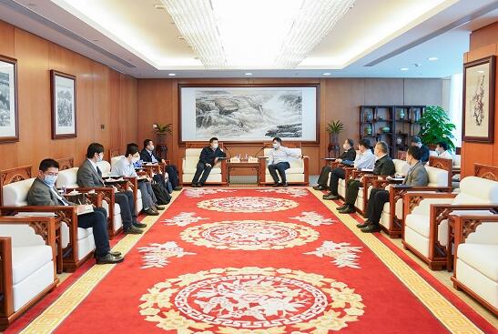 華能集團有限公司總經(jīng)理、黨組副書記鄧建玲會見電力規(guī)劃設(shè)計總院院長杜忠明