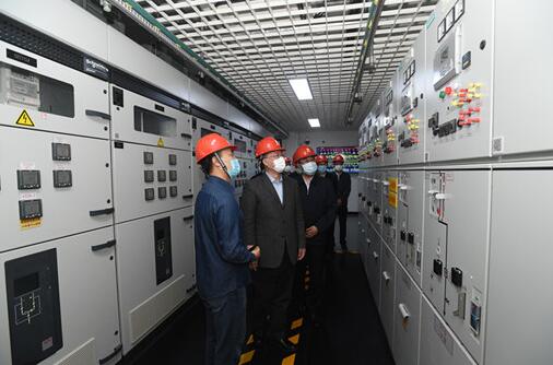毛偉明董事長(zhǎng)、辛保安總經(jīng)理赴國(guó)網(wǎng)北京電力督導(dǎo)檢查全國(guó)兩會(huì)供電保障工作