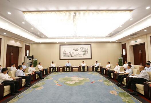 國家電網(wǎng)董事長毛偉明與浙江省委書記車俊、省長袁家軍會談