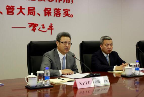 錢智民會見西門子總裁凱颯、西門子能源公司總裁布魯赫