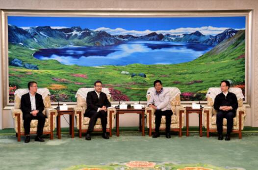 錢智民拜會吉林省委書記巴音朝魯、省長景俊海并調研吉電股份