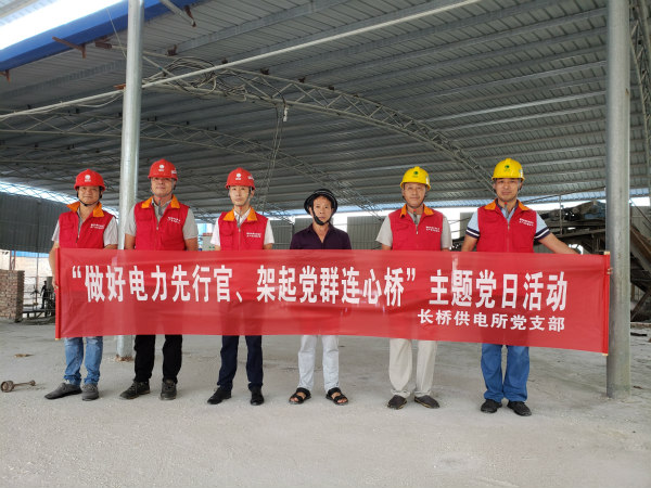 國(guó)網(wǎng)廣昌縣供電公司：開展“做好電力先行官、架起黨群連心橋”主題黨日活動(dòng)