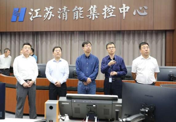 中國(guó)華能集團(tuán)有限公司總經(jīng)理、黨組副書記鄧建玲到華能在蘇企業(yè)調(diào)研