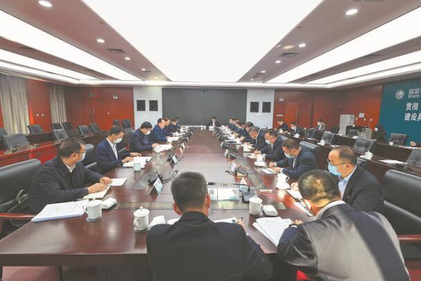 毛偉明董事長(zhǎng)、辛保安總經(jīng)理赴國網(wǎng)新疆電力調(diào)研