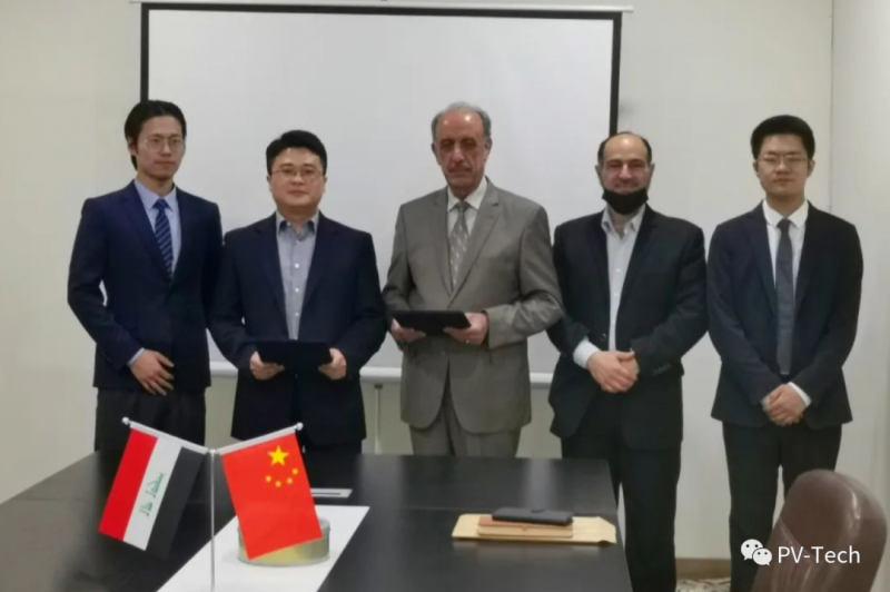 中國(guó)能建與伊拉克、越南簽署355MW光伏項(xiàng)目
