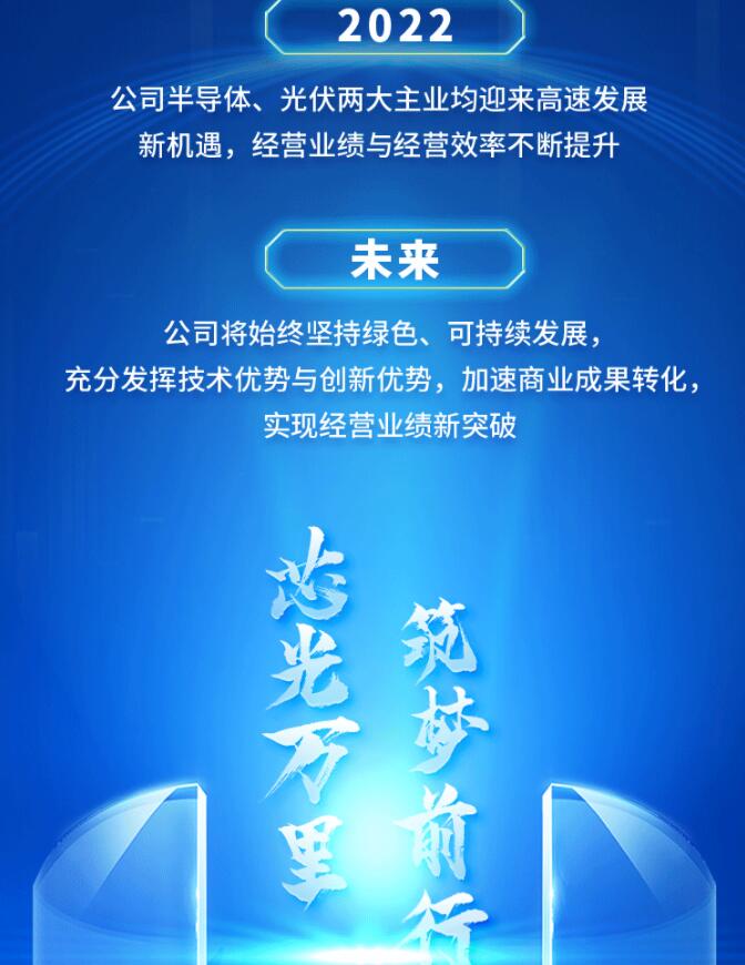 中環(huán)股份2021年度及2022年一季度報(bào)告：2022年Q1營收133.68億，同比增長79.13%！