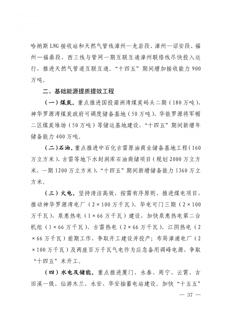 光伏新增300萬千瓦！福建省發(fā)布《“十四五”能源發(fā)展專項規(guī)劃》