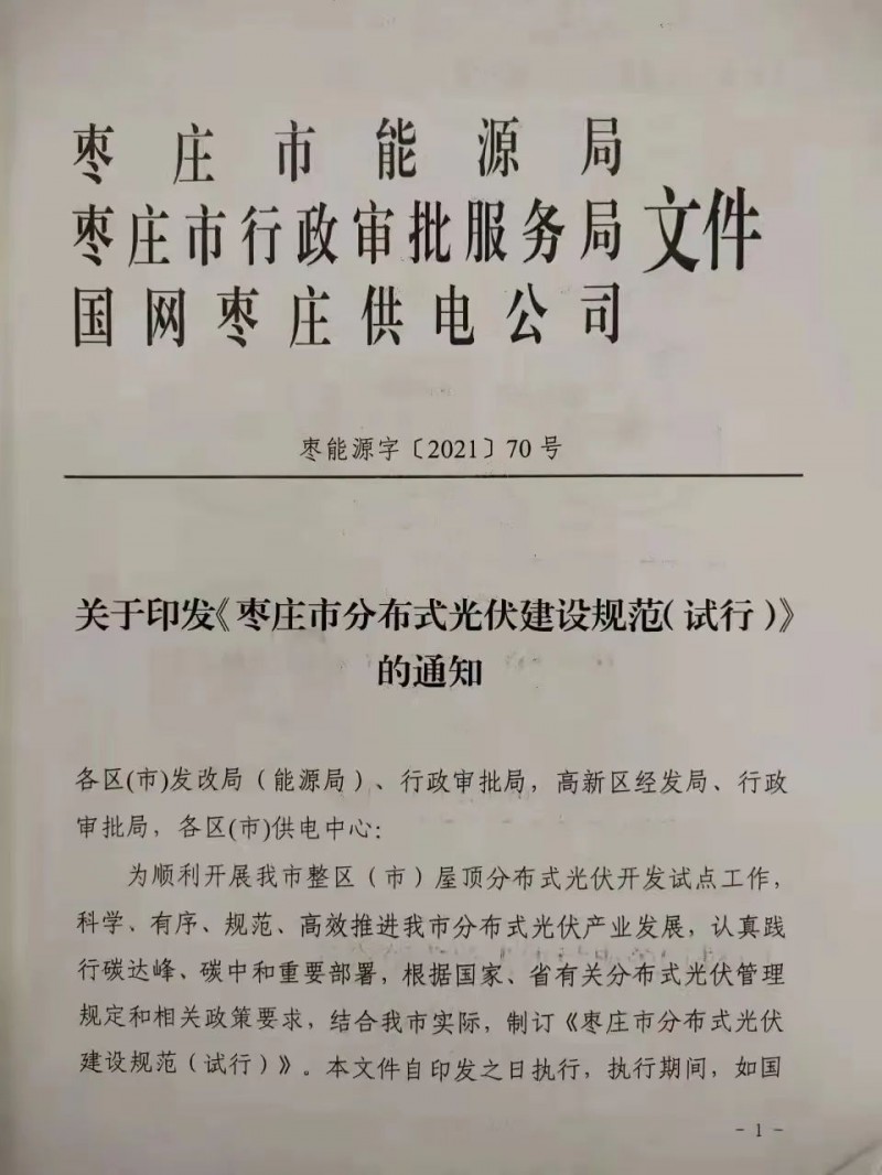就地就近消納！光伏開發(fā)規(guī)模不應(yīng)超過電負(fù)荷60%！