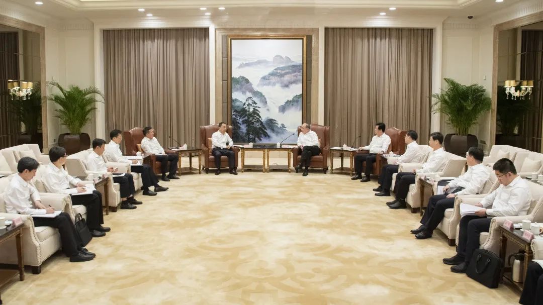 鄒磊、劉明勝拜會福建省委書記尹力、省長趙龍