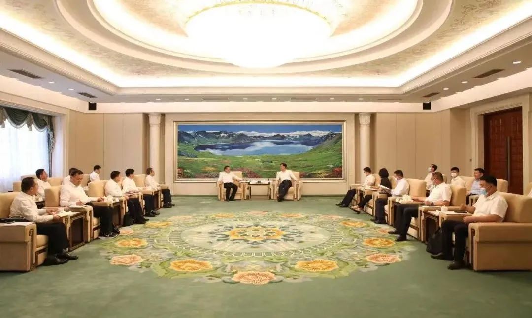 中國(guó)能建黨委書記、董事長(zhǎng)宋海良拜會(huì)吉林省委常委、長(zhǎng)春市委書記張志軍