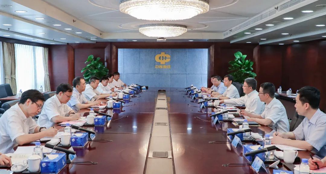 鄒磊、劉明勝拜會(huì)中煤集團(tuán)黨委書記、董事長(zhǎng)王樹東
