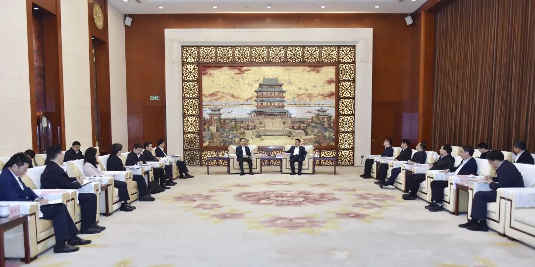 大唐集團(tuán)有限公司黨組書記、董事長鄒磊拜會江西省省長葉建春