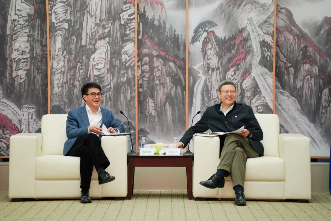 國家電投黨組書記、董事長錢智民會見申能集團(tuán)黨委書記、董事長黃迪南
