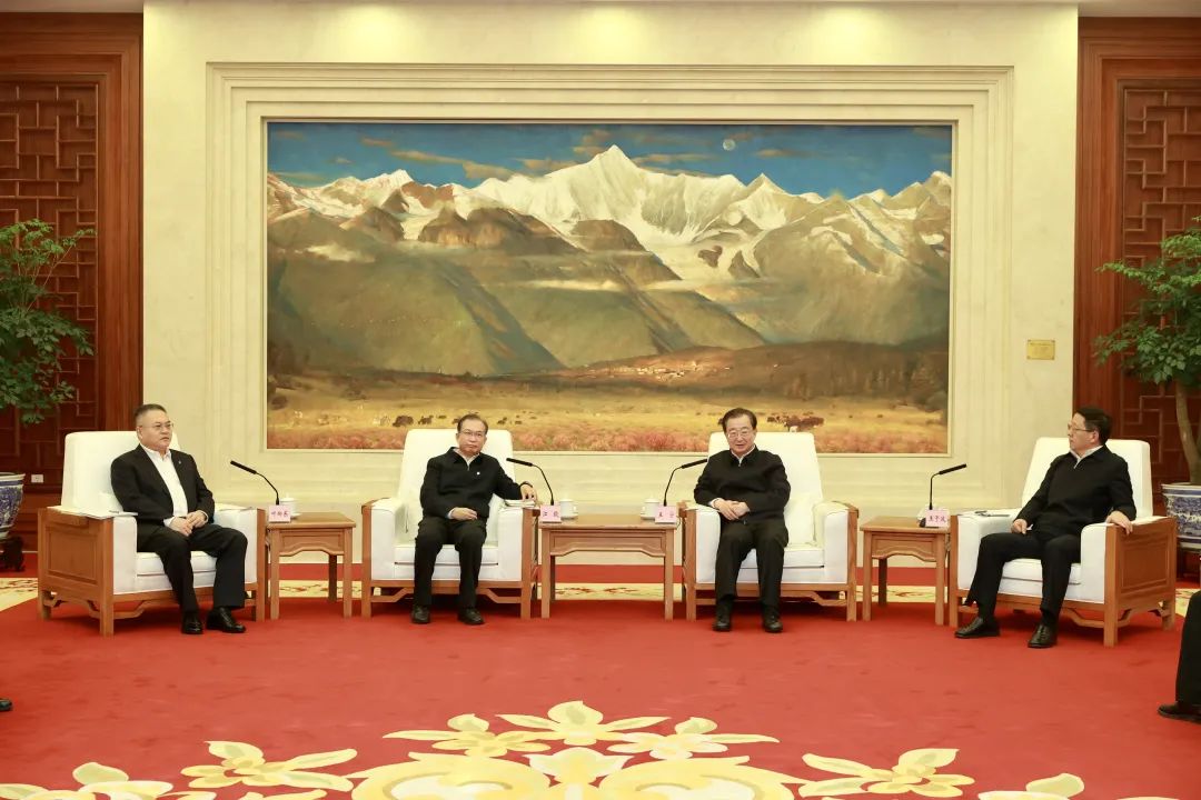 華電集團(tuán)董事長(zhǎng)江毅、總經(jīng)理葉向東拜會(huì)云南省委書(shū)記王寧、省長(zhǎng)王予波