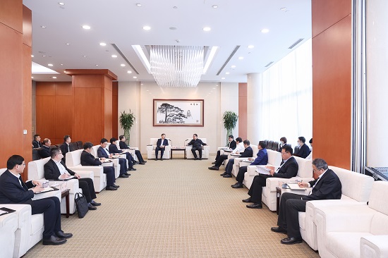華能集團有限公司總經(jīng)理、黨組副書記鄧建玲會見淄博市委書記馬曉磊