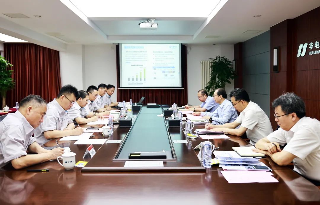 中國華電黨組書記、董事長江毅赴天津區(qū)域開展領(lǐng)題調(diào)研