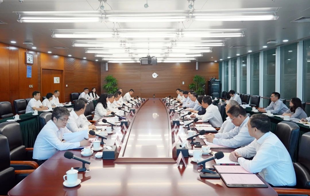 中國能建黨委書記、董事長宋海良與中國海油黨組書記、董事長汪東進(jìn)會談
