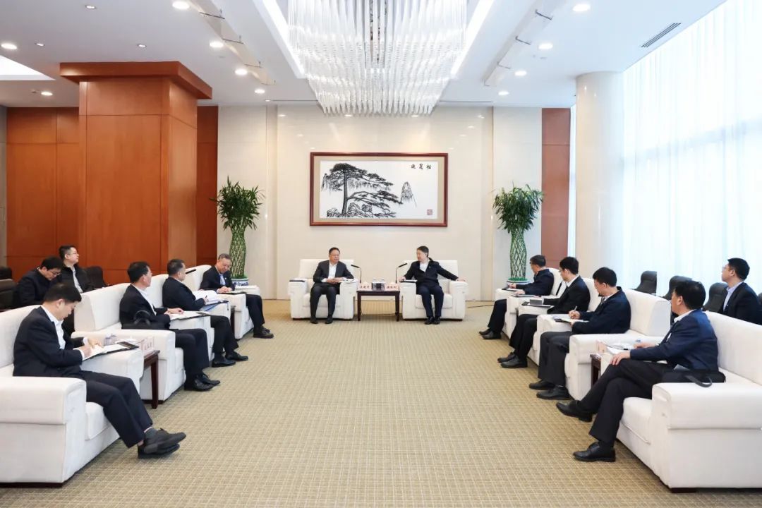 華能集團黨組書記、董事長溫樞剛會見中國鐵建黨委書記、董事長汪建平