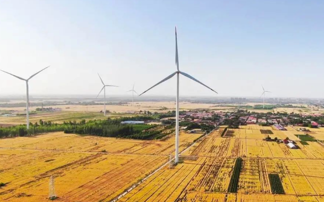 寰泰能源又一風(fēng)電項(xiàng)目落地河北柏鄉(xiāng)，總?cè)萘?0MW