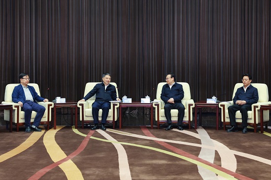 華能集團董事長溫樞剛、總經(jīng)理鄧建玲會見寧夏回族自治區(qū)黨委書記梁言順主席張雨浦