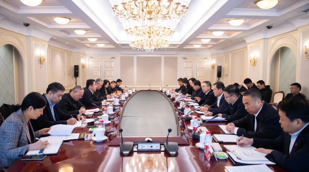 大唐集團(tuán)黨組書記、董事長(zhǎng)鄒磊與北京市副市長(zhǎng)高朋座談交流