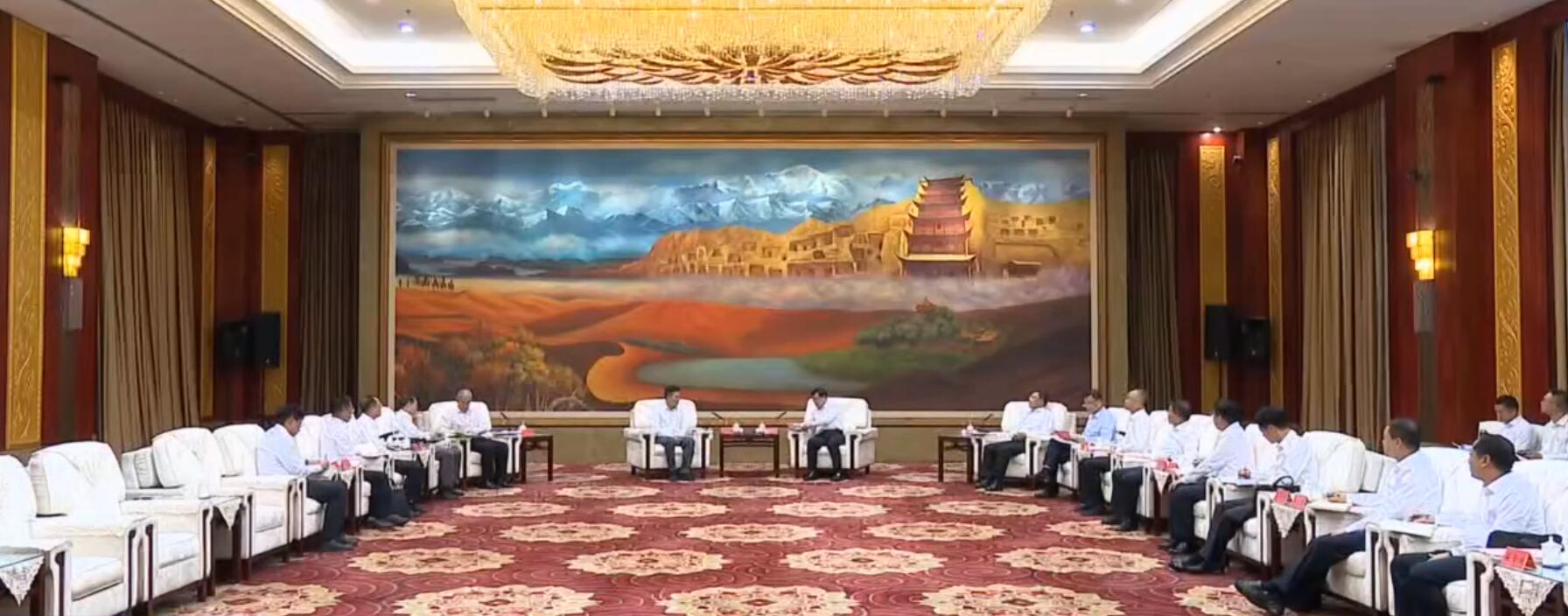 國家電投董事長劉明勝、總經(jīng)理栗寶卿拜會(huì)甘肅省委書記胡昌升、省長任振鶴