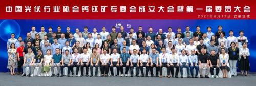 中國光伏行業(yè)協會鈣鈦礦專業(yè)委員會正式成立