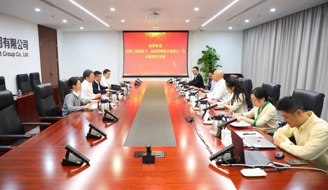 中國電氣裝備黨委書記、董事長李洪鳳會見中國工程院院士、山東省科協(xié)主席凌文