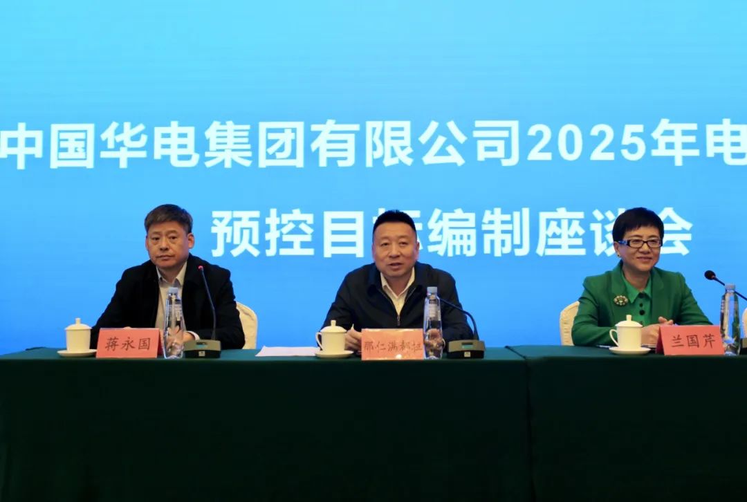 華能集團(tuán)2025年電、熱量預(yù)控目標(biāo)編制座談會(huì)在呼和浩特召開(kāi)