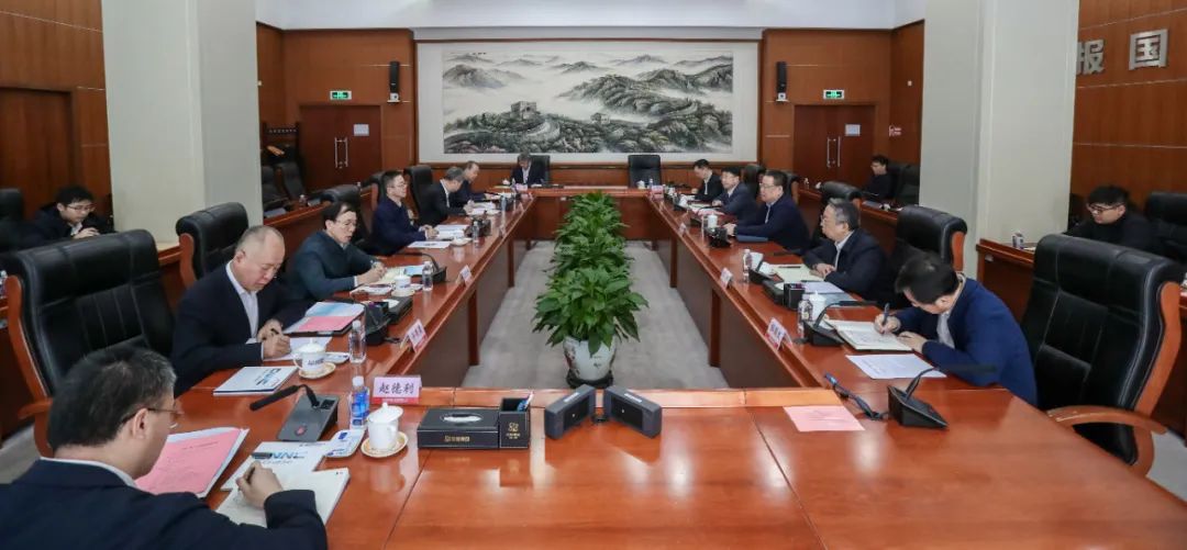 中核集團(tuán)會(huì)見(jiàn)中國(guó)一重董事、總經(jīng)理、黨委副書(shū)記呂智強(qiáng)一行